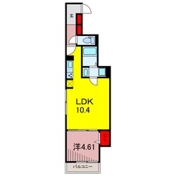 仮）D-room新宿4丁目の物件間取画像